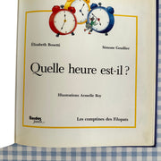 Livre Quelle heure est il?