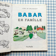 Livre Babar en famille