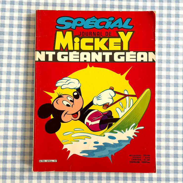 Spécial journal de Mickey géant