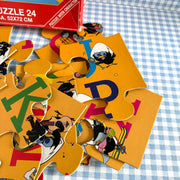 Puzzle géant alphabet Calimero