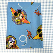 Coupon drap plat Mickey Aviateur