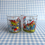 Lot 2 verres Astérix