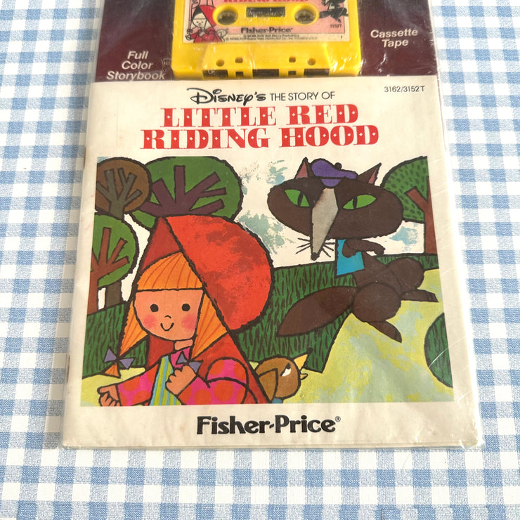 Livre cassette Little red riding hood