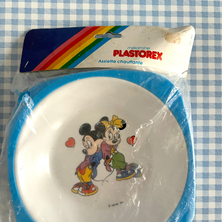 Assiette chauffante Mickey neuve