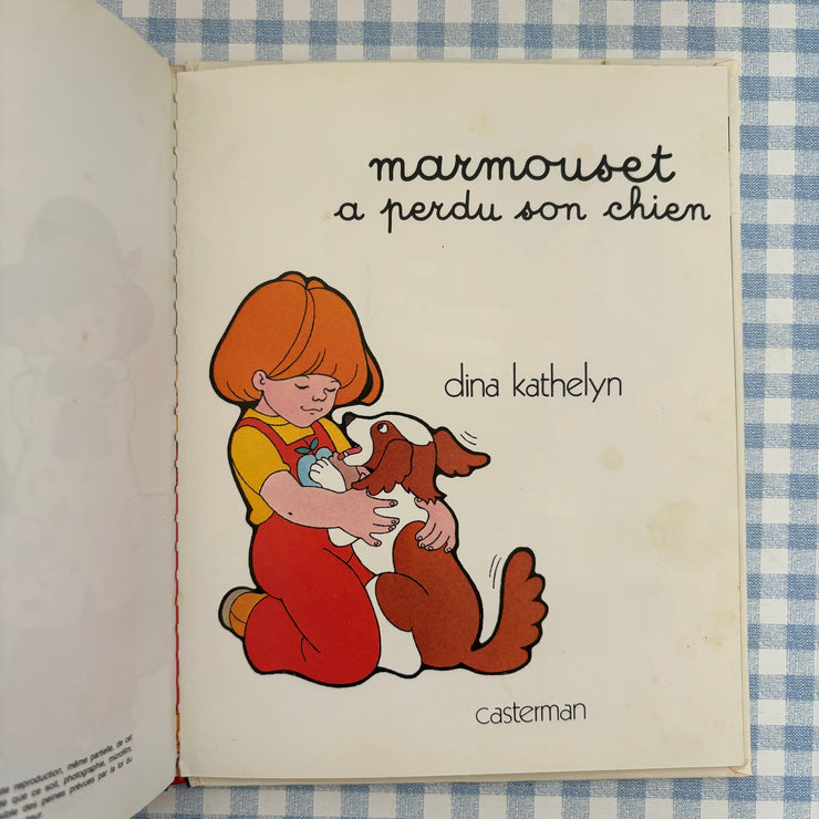 Livre Marmouset à perdu son chien