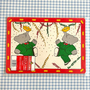 Lot de 5 sets de table Babar