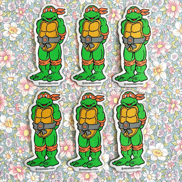 Écusson tortues ninja Michelangelo