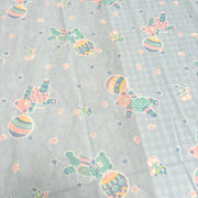 Drap plat bébé pastel