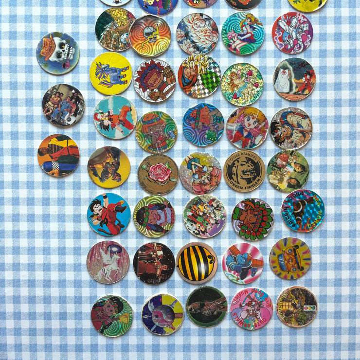 Lot pogs Sailor Moon dragon ball Z (…)