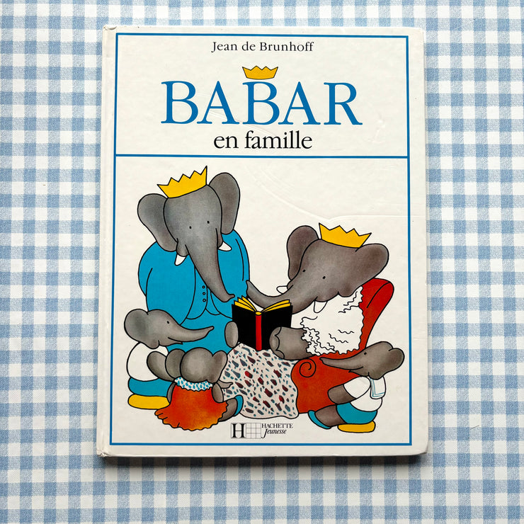 Livre Babar en famille