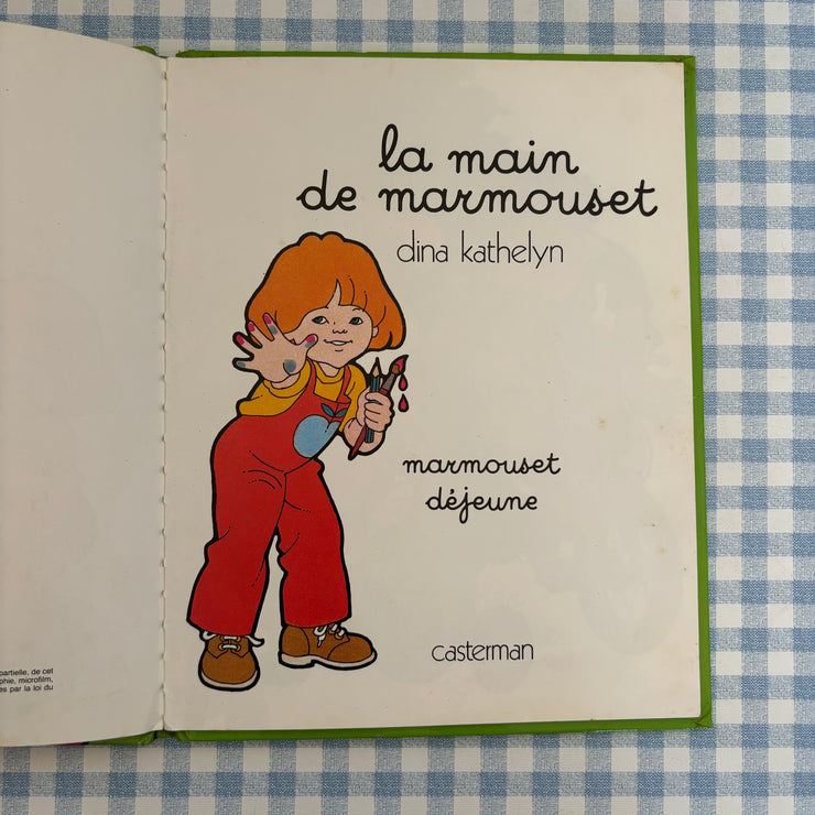 Livre La main de Marmouset