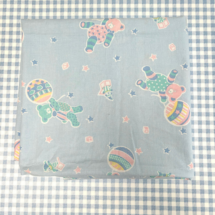 Drap plat bébé pastel