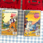 Lot de 2 cassettes audios Simbad