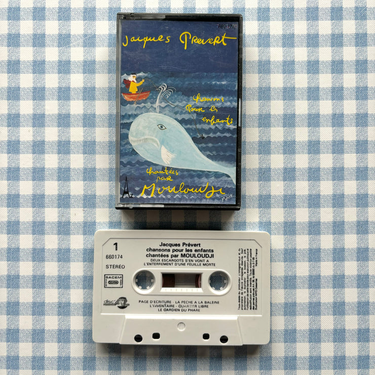 Cassette audio Jacques prevert