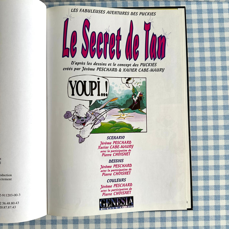 Livre BD Le secret de Tan