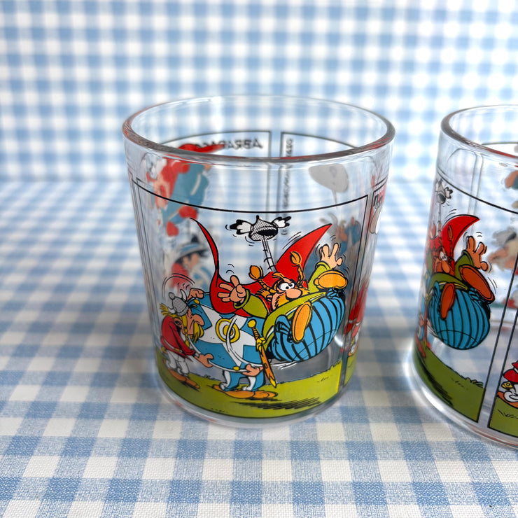 Lot 2 verres Astérix