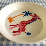 Assiette girafe