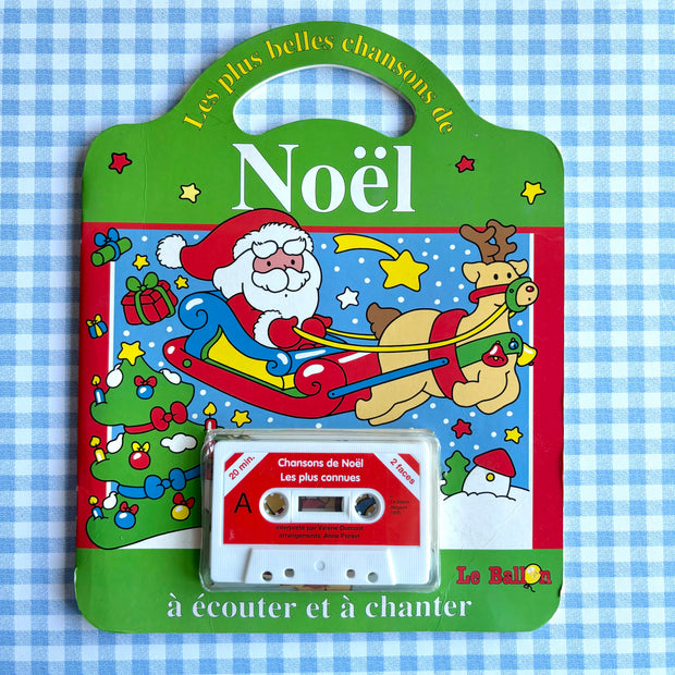 Livre cassette audio Les plus belles chansons de Noël