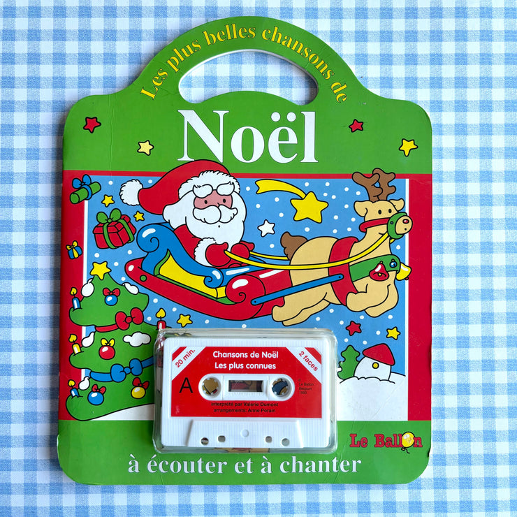 Livre cassette audio Les plus belles chansons de Noël