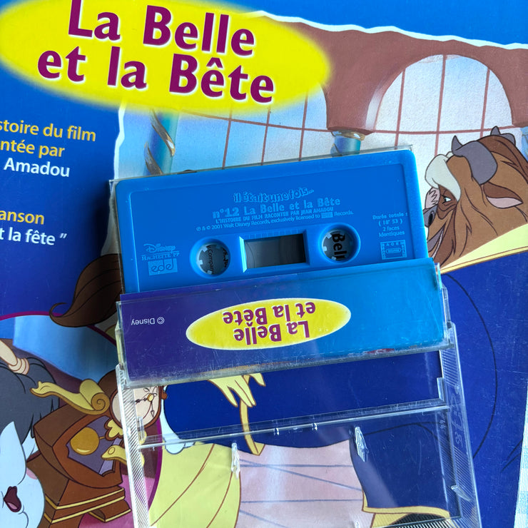 Livre cassette La Belle et la bête