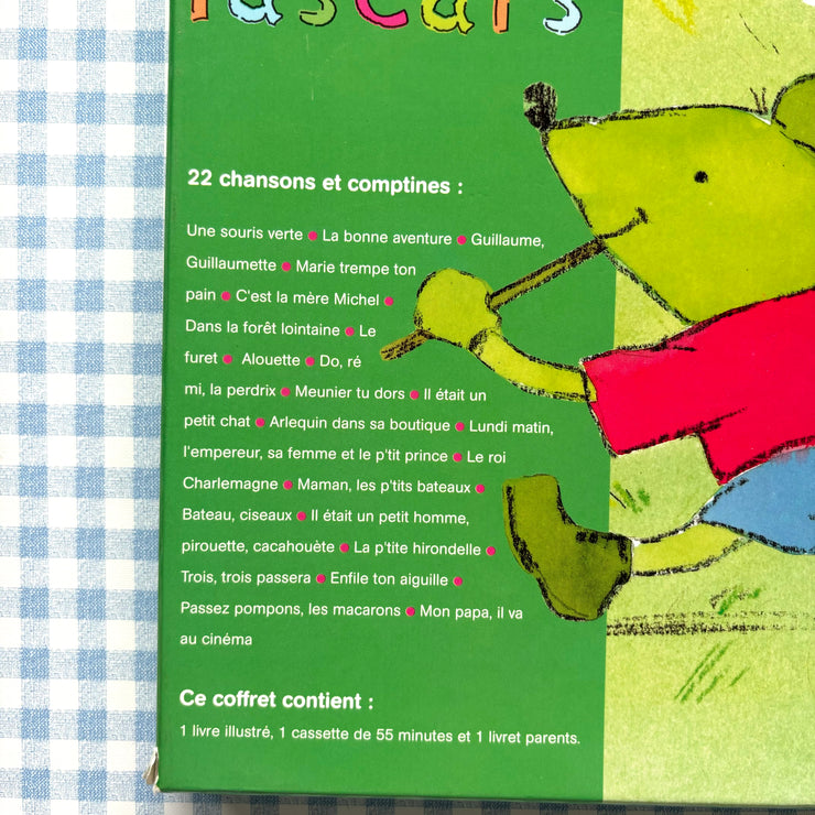 Coffret Livre cassette audio Les Petits lascars