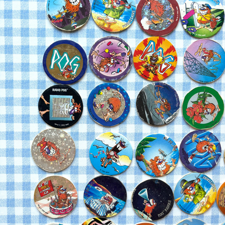 Lot pogs Pogman n°4