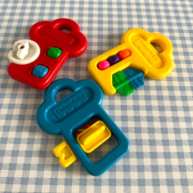 Trio clés Fisher Price