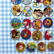 Lot pogs Sonic Spirou simpsons (...)