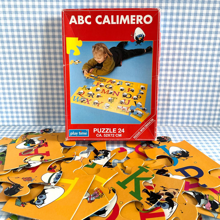 Puzzle géant alphabet Calimero