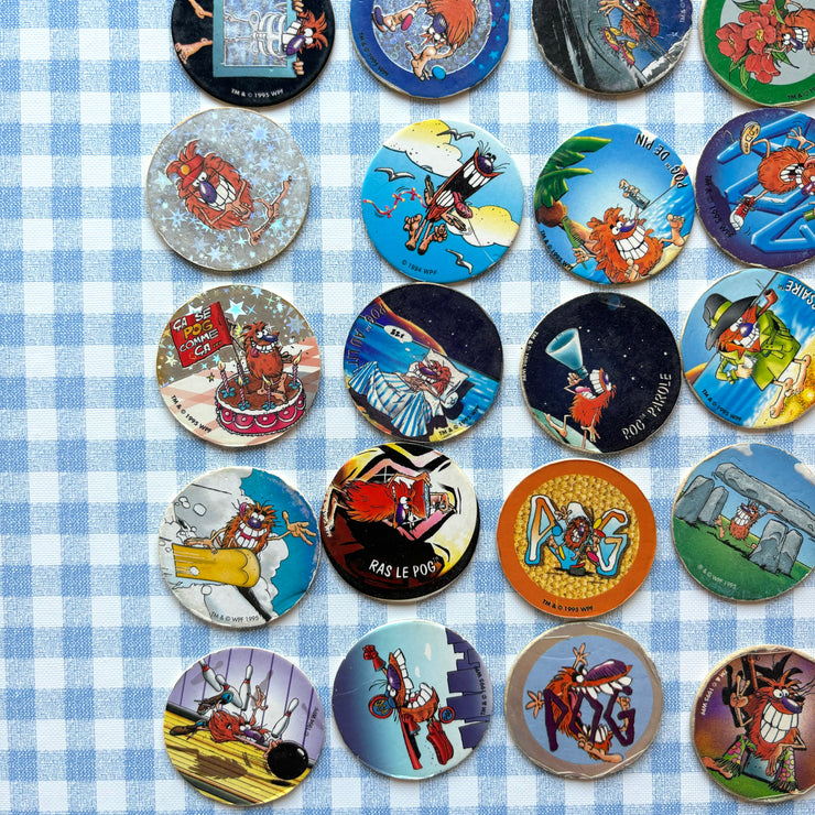 Lot pogs Pogman n°4