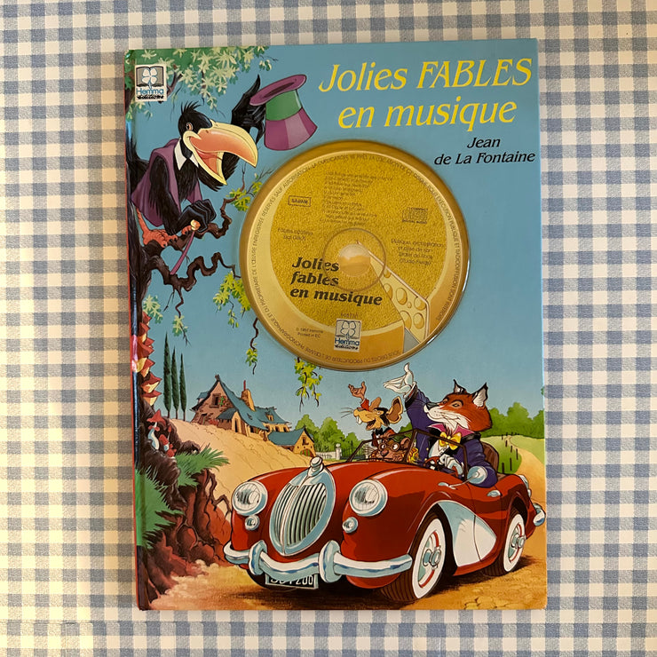 Livre CD Jolies fables en musique