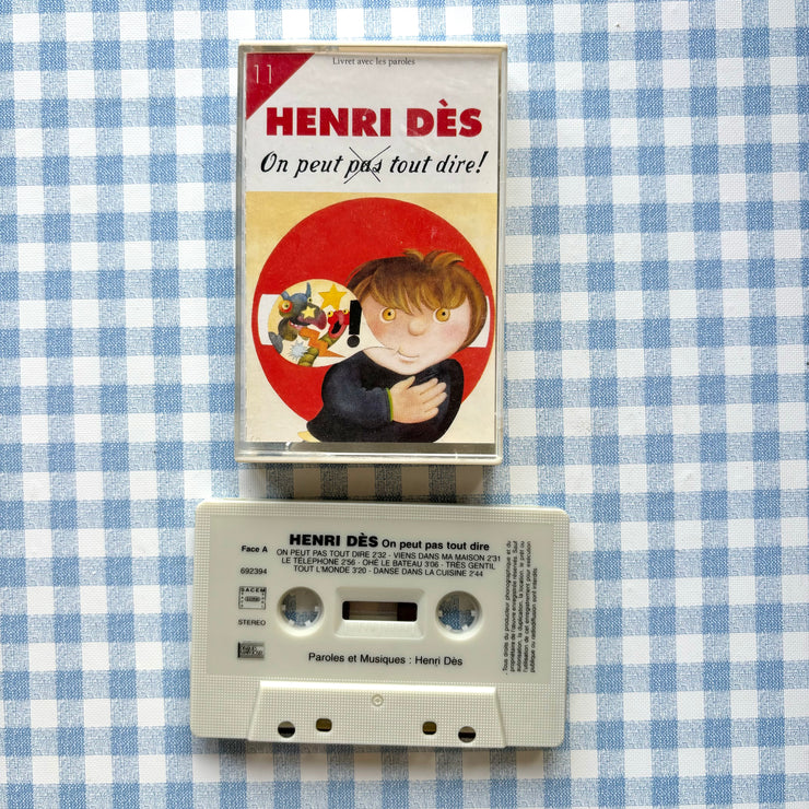 Cassette audio Henri Dès