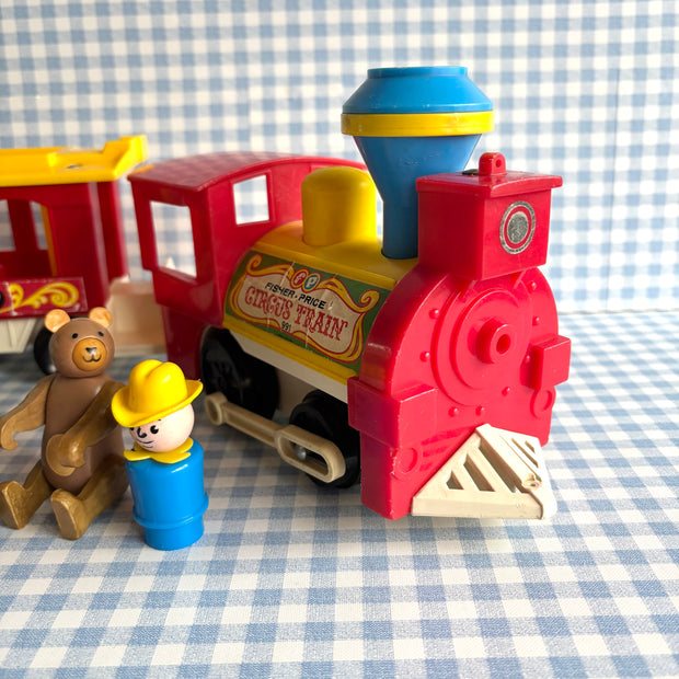 Train Zoo cirque Fisher Price