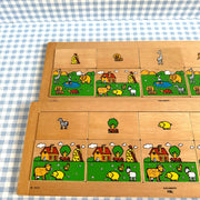 Lot de 2 puzzles - histoires a créer