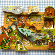 Puzzle Fisher Price animaux forêt