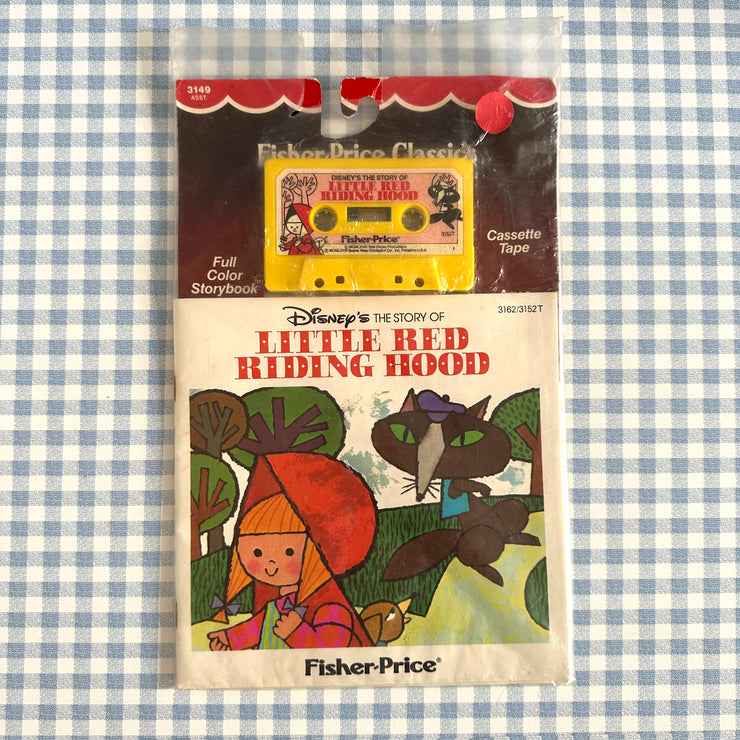 Livre cassette Little red riding hood