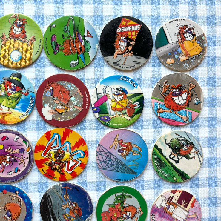 Lot pogs Pogman n°4