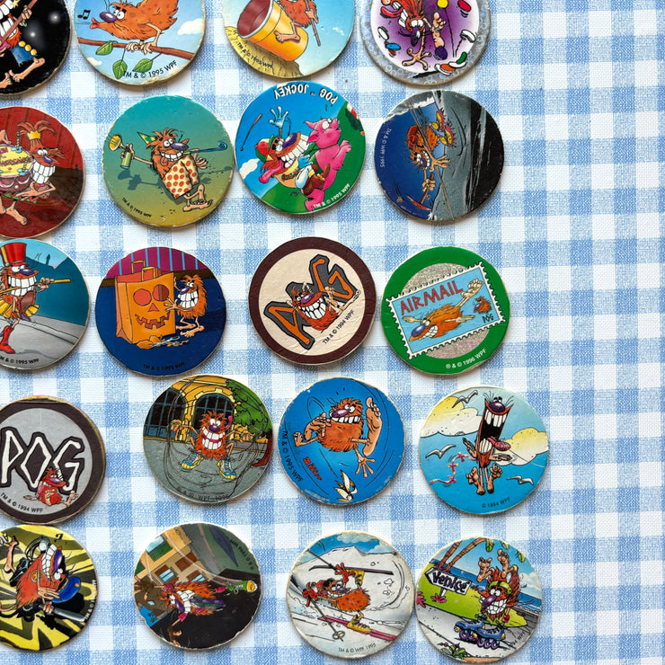 Lot pogs Pogman n°3