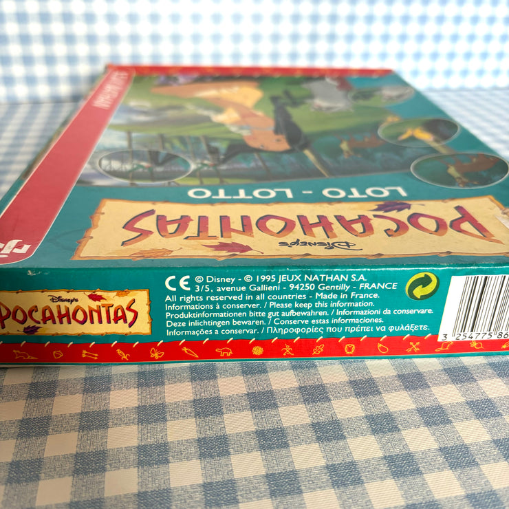 Jeu Loto Pocahontas