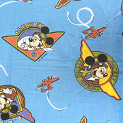 Coupon drap plat Mickey Aviateur