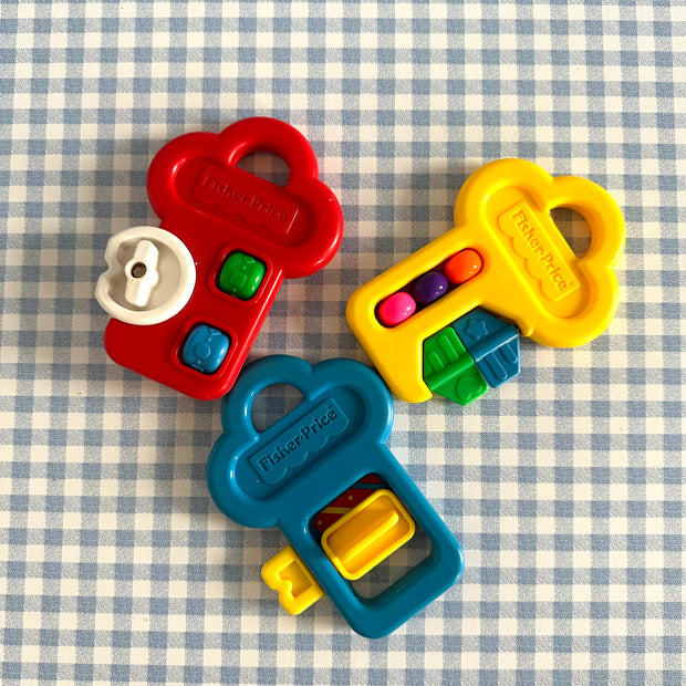 Trio clés Fisher Price