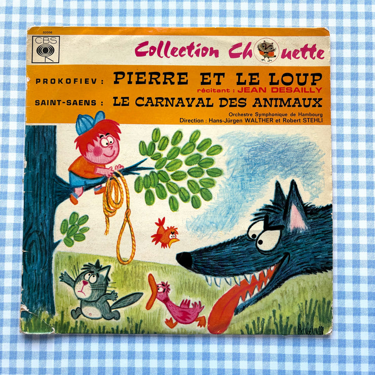 Vinyle Pierre et le Loup / carnaval des animaux