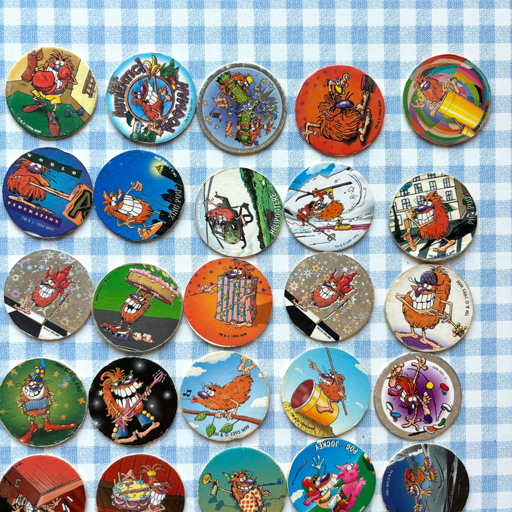 Lot pogs Pogman n°3