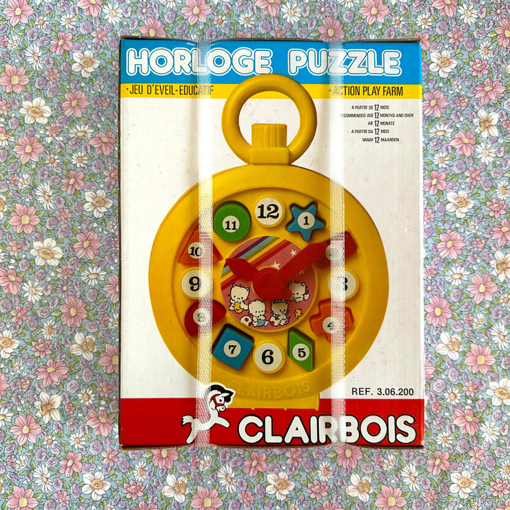 Horloge puzzle Clairbois