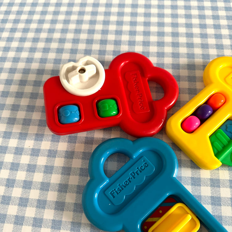 Trio clés Fisher Price