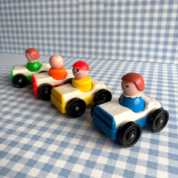 Lot de 4 voitures Fisher Price