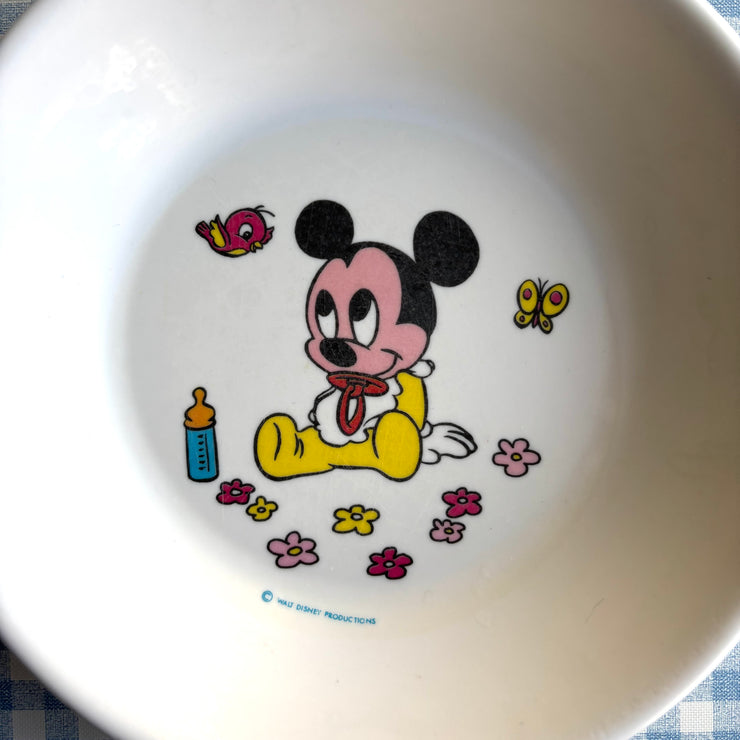 Assiette Disney babies Mickey