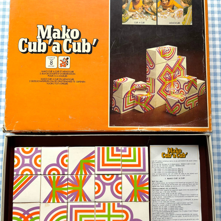 Jeu Mako Cub’ a Cub’ vintage