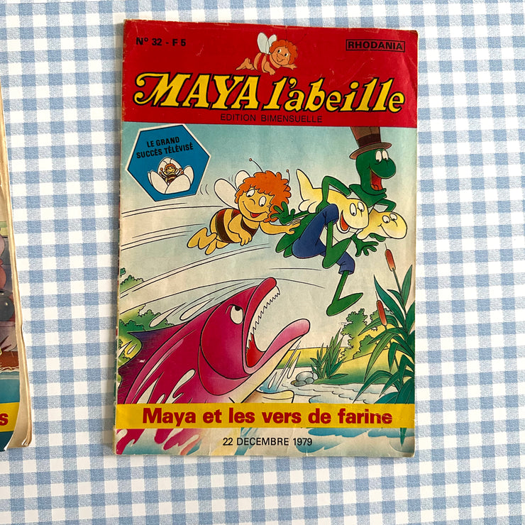 Lot de deux magazines Maya l’abeille