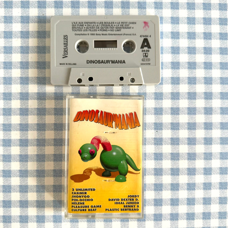 Cassette audio Dinosaur’mania